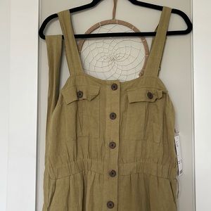 Camel color romper